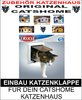 2-Wege Katzenklappe für alle Katzenhäuser von Original Cats Home