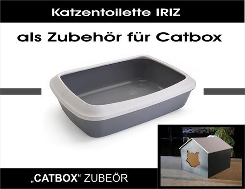 Zubehör CATBOX Katzentoilettenwanne mit Rand