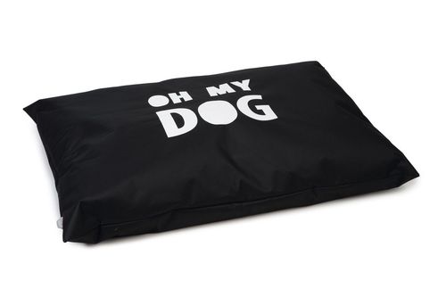 Beeztees Hundekissen Hundebett schwarz Oh My Dog 100 x 70 cm
