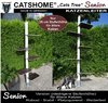Katzentreppe Katzenleiter CATS-TREE SENIOR für ältere Katzen wetterfest 52 - 520 cm